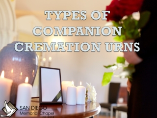 TYPES OF COMPANION CREMATION URNS