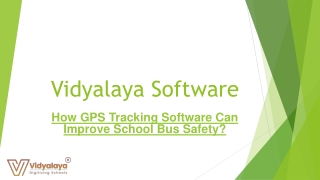 How GPS Tracking Software Can Improve School Bus Safety