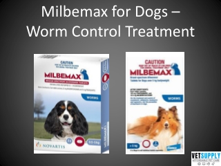 Milbemax for Dogs – Worm Control Treatment | Broad Spectrum Wormer | Pet Supplie
