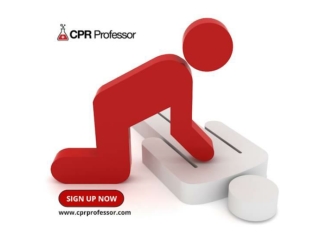 CPR First Aid Certification Course from CPR Professor