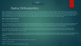 Geha Orthodontics