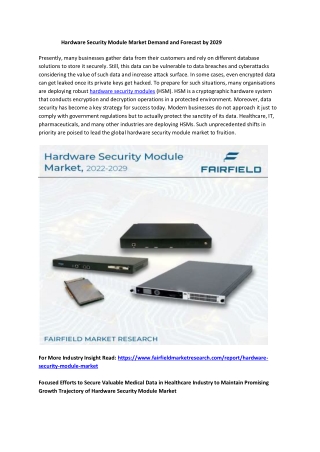Hardware Security Module Market