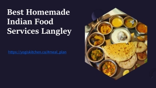 Best Homemade Indian Food Services Langley