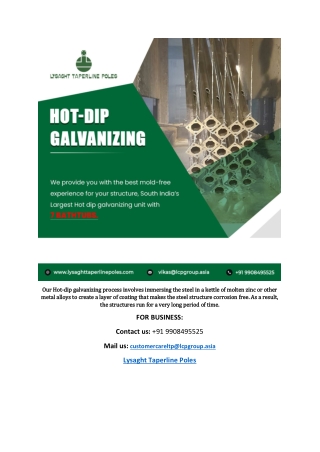 Best Hot Dip Galvanizing Service near me