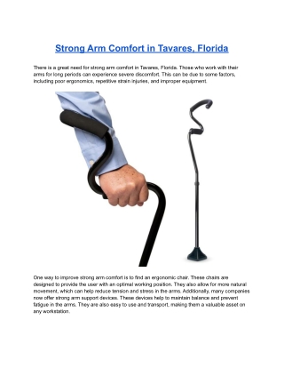 Strong Arm Comfort in Tavares, Florida