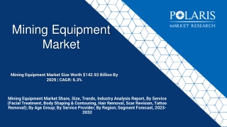 Mining Equipment Market Size Worth $142.93 Billion By 2029 | CAGR: 6.3%