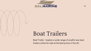 Shop Boat Trailers For Sale Online in UK at SAL Marine