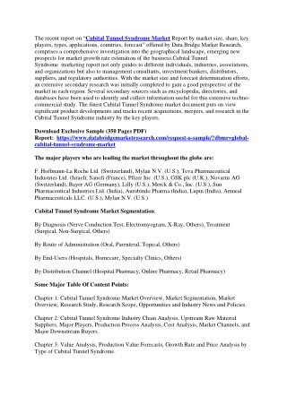 Cubital Tunnel Syndrome Market