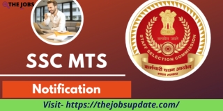 Notice for SSC MTS 2023, Application Form, Exam Date, and Vacancy Updated  TheJobsUpdate