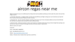 aircon regas near me
