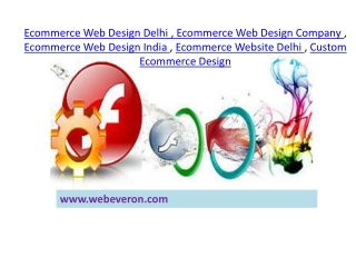 Ecommerce Website Delhi @ 9311335577
