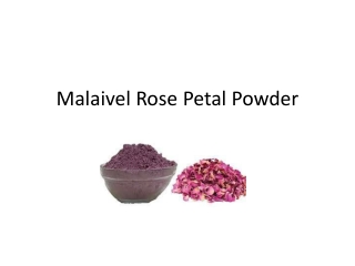 Rose Petal Powder