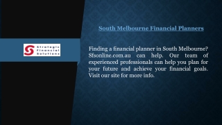 South Melbourne Financial Planners