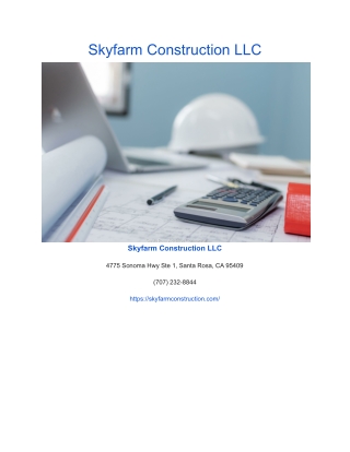 Skyfarm Construction LLC