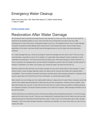 Emergency Water Cleanup (2)