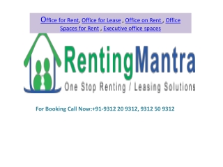 Office Space for Rent @ 9312 20 9312