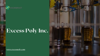 Plastic Recycling Company Usa | Excesspoly.com