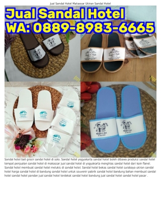 Ö889–898З–ᏮᏮᏮ5 (WA) Sandal Hotel Bulu Jual Sandal Hotel Di Yogyakarta