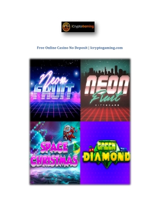 Free Online Casino No Deposit