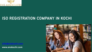 Best ISO Registration Company in Kochi
