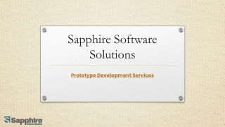 Prototype Development Services