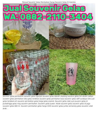 Ô882•2IIÔ•3ᏎÔᏎ (WA) Gelas Souvenir Murah Nganjuk Grosir Gelas Enamel Jakarta