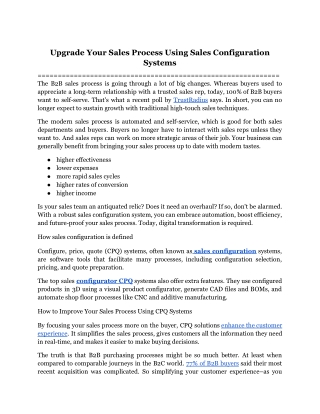 Upgrade Your Sales Process Using Sales Configuration Systems.docx