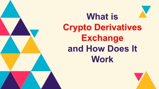 What is Crypto Derivatives Exchange and How Does It Work (1)