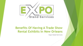 Benefits Of Having A Trade Show Rental Exhibits New York