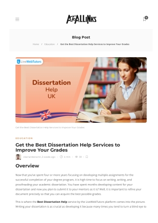 Offer Cheap Dissertation Help Services from UK Professional Writers