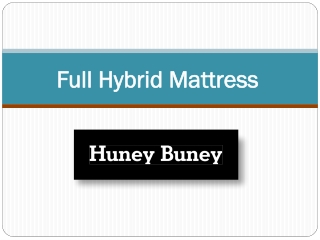 Full Hybrid Mattress