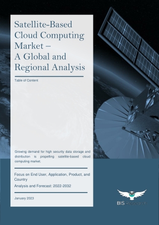 Satellite-Based Cloud Computing Market