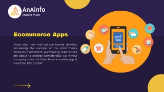 E-COMMERCE APPS