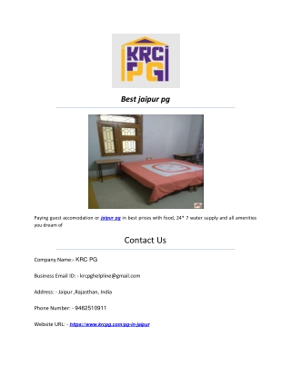 jaipur pg