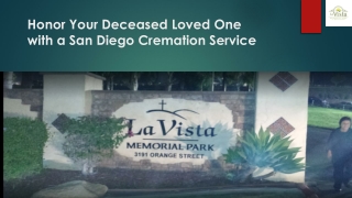 Honor Your Deceased Loved One with a San