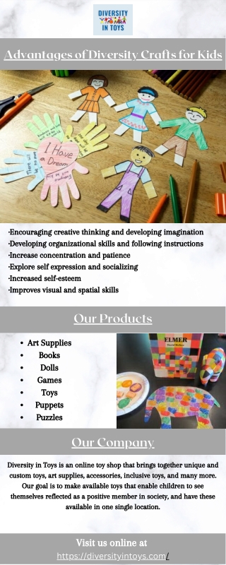 Advantages of Diversity Crafts for Kids