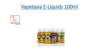 Vapetasia E-Liquids 100ml