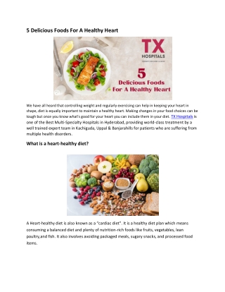 5 Delicious Foods For A Healthy Heart (1)