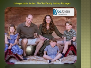 Unforgettable Jordan The Top Family Holiday Packages