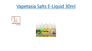 Vapetasia Salts E-Liquid 30ml