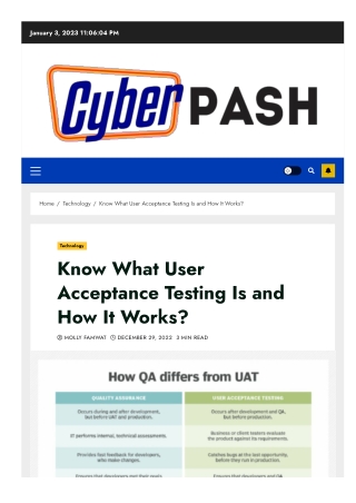 Know What User Acceptance Testing Is and How It Works