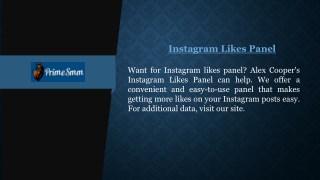 Instagram Likes Panel | Primesmm.com