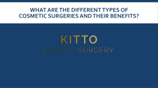 What are the Different Types of Cosmetic Surgeries and Their Benefits?