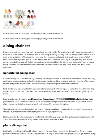 dining chair sale