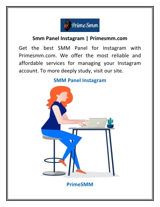 Smm Panel Instagram | Primesmm.com