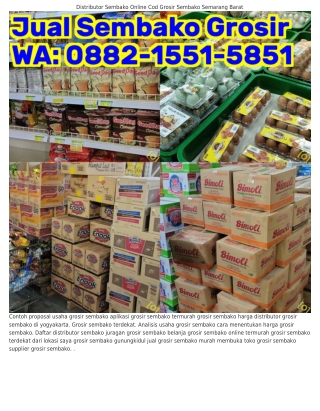088ᒿ·I55I·585I (WA) Agen Sembako Harga Murah Cara Memulai Bisnis Grosir Sembako