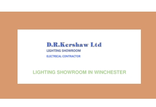 Lighting Showroom In Winchester