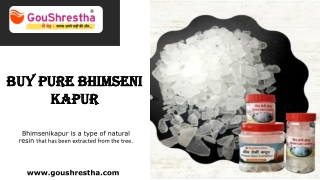 Buy Pure Bhimseni Kapur