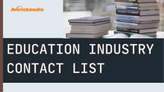 EDUCATION CONTACT LIST