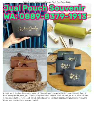 O88ᑫ_8ᣮ7ᑫ_lᑫlᣮ (WA) Pouch Souvenir 90an Dompet Pouch Wanita
